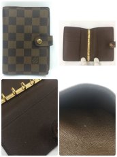 Photo10: Auth Louis Vuitton Monogram & Damier AB to B rank Agenda PM 10 set 1G210070n" (10)