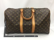 Photo2: Auth LOUIS VUITTON Monogram Keepall 45 Travel Hand Bag 1i010020n" (2)