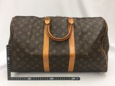 Photo2: Auth LOUIS VUITTON Monogram Keepall 45 Travel Hand Bag 1i080050n" (2)