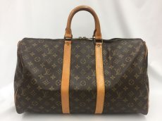 Photo1: Auth LOUIS VUITTON Monogram Keepall 45 Travel Hand Bag 1i080050n" (1)