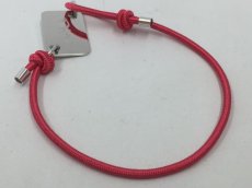Photo5: Auth Dior "Dior" Logos Pink Band Bracelet 1i200030n" (5)