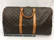 Photo2: Auth Louis Vuitton Monogram Keepall 50 Travel Hand Bag 1i220070n" (2)