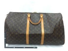 Photo2: Auth Louis Vuitton Monogram Keepall 60 Travel Hand Bag  1J060010n" (2)