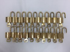 Photo2: Auth Louis Vuitton Padlock & one Key set  20 sets 1A130060n" (2)