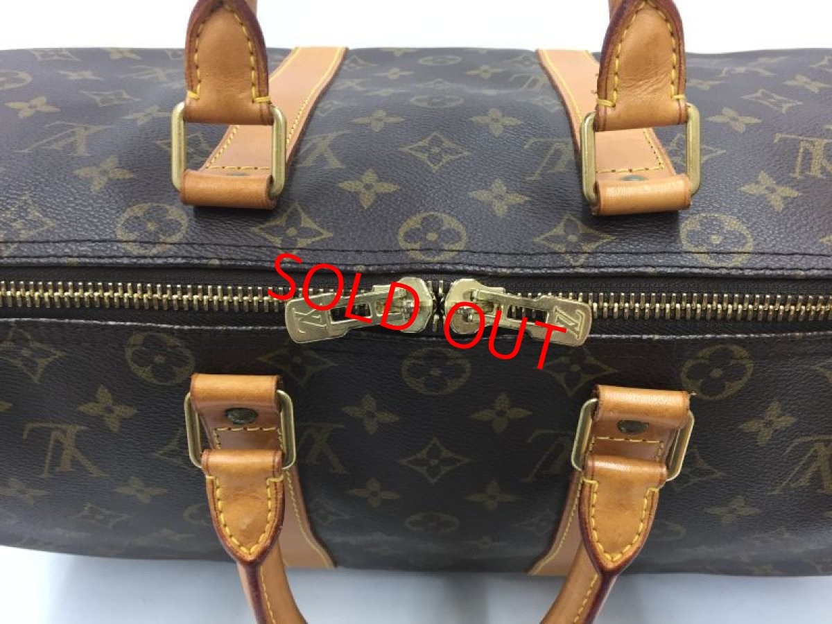 Photo5: Auth LOUIS VUITTON Monogram Keepall 45 Travel Hand Bag 1J130020n" (5)