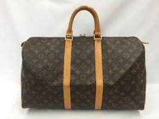 Photo1: Auth LOUIS VUITTON Monogram Keepall 45 Travel Hand Bag 1J130020n" (1)