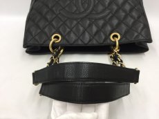 Photo4: Auth Chanel GST Bag Black Caviar With Gold tone Hardware bag 1K030070n" (4)