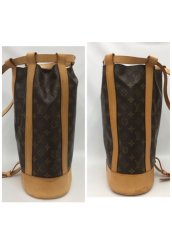 Photo6: Auth Louis Vuitton Monogram Randonnee GM Shoulder bag 1K030010n" (6)