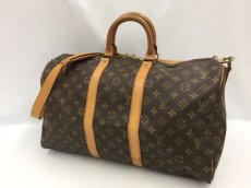 Photo1: Auth Louis Vuitton Monogram Keepall Bandouliere 45 Travel Hand Bag 1K100100n" (1)