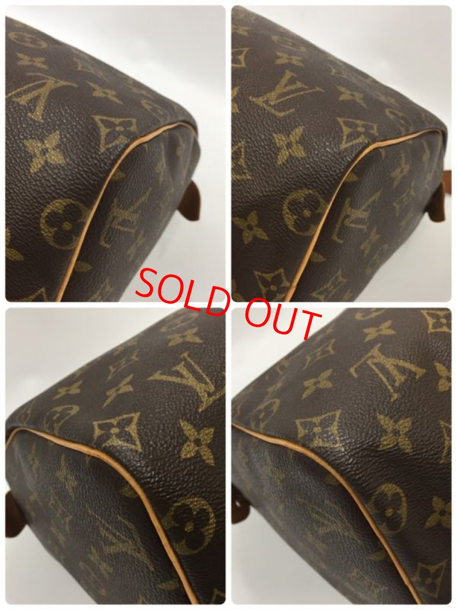 Photo8: Auth Louis Vuitton Monogram Speedy 25 Hand Bag Vintage 1K170050n" (8)