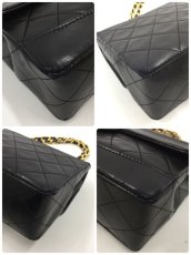 Photo7: Auth Chanel QUILTED MATRASSE SINGLE FLAP LAMBSKIN Shoulder bag 1K170010n" (7)