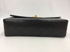 Photo4: Auth Chanel QUILTED MATRASSE SINGLE FLAP LAMBSKIN Shoulder bag 1K170010n" (4)