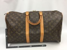 Photo2: Auth LOUIS VUITTON Monogram Keepall 45 Travel Hand Bag 1K240010n" (2)