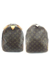 Photo8: Auth LOUIS VUITTON Monogram Keepall 45 Travel Hand Bag 1K240010n" (8)