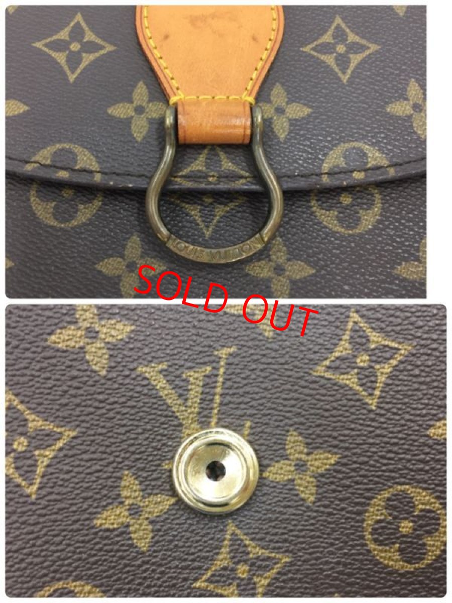 Photo10: Auth Louis Vuitton Vintage Monogram Saint Cloud MM Shoulder Bag 1K240060n" (10)