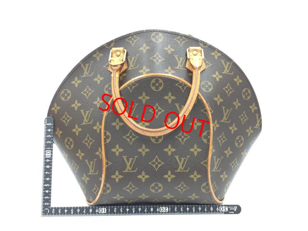 Photo2: Auth Louis Vuitton Vintage Monogram Ellipse MM Hand Bag 1L010020n" (2)