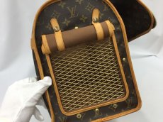 Photo8: Auth Louis Vuitton Monogram SAC Chien 40 Dog Pet Carrier Bag  1L010060n" (8)