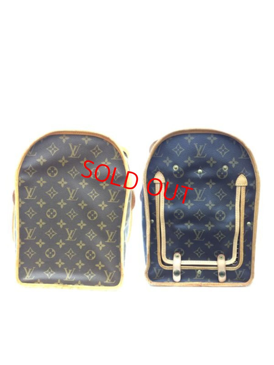 Photo9: Auth Louis Vuitton Monogram SAC Chien 40 Dog Pet Carrier Bag  1L010060n" (9)