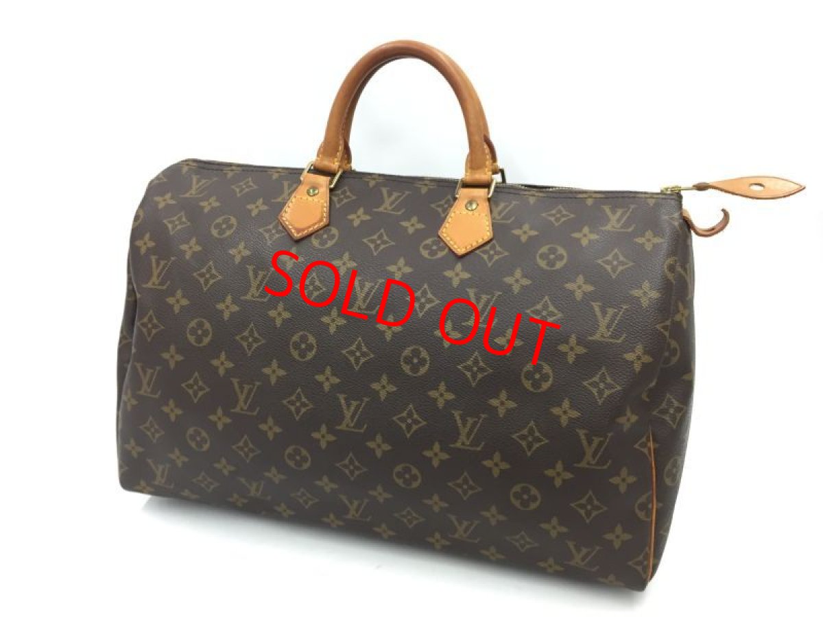 Photo1: Auth Louis Vuitton Vintage Monogram Speedy 40 Hand Bag 1L010040n" (1)