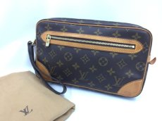 Photo1: Auth Louis Vuitton Vintage Monogram MARLY DRAGONNE Clutch Hand Bag 1L080020n" (1)