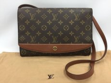 Photo1: Auth Louis Vuitton Monogram M51798 Bordeaux 2 way shoulder bag 1L150100n" (1)