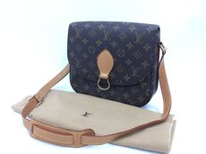 Photo1: Auth Louis Vuitton Vintage Monogram Saint Cloud MM Shoulder Bag 1L150130n" (1)