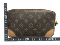Photo2: Auth Louis Vuitton Monogram MARLY DRAGONNE M51827 Clutch Hand Bag 1L150140n" (2)