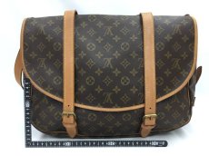 Photo2: Auth Louis Vuitton Vintage Monogram Saumur 40 Shoulder Bag 1L150090n" (2)