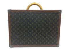 Photo1: Auth LOUIS VUITTON ALZER MONOGRAM 50 TRUNK Hard case 1L150170n" (1)