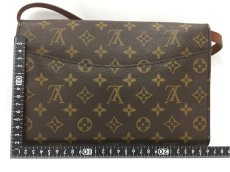 Photo2: Auth Louis Vuitton Monogram M51798 Bordeaux 2 way shoulder bag 1L150100n" (2)