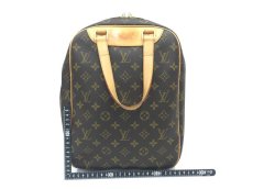 Photo2: Auth LOUIS VUITTON Excursion Shoe case Shoe case Hand Bag Monogram 2A190110n" (2)