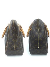 Photo10: Auth LOUIS VUITTON Vintage Monogram Deauville Hand Bag 2A190060n" (10)