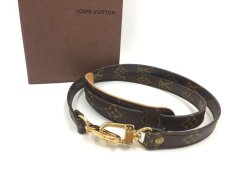 Photo1: Auth Louis Vuitton Monogram PVC Single Strap for middle bags 2A190070n" (1)