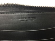 Photo8: Authentic BOTTEGA VENETA leather Intrecciato Black Zippy Wallet 2A190120n" (8)