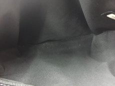 Photo8: Auth CHANEL Caviar Skin Leather Black Chain Shoulder Tote Bag  2B090010n" (8)