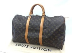 Photo1: Auth Louis Vuitton Monogram Keepall 50 Travel Hand Bag 2C020070n" (1)