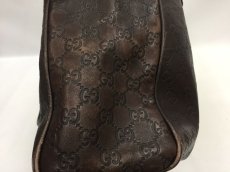 Photo7: Auth Gucci Vintage Brown Leather Tote bag 2C160090n" (7)