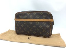 Photo1: Auth Louis Vuitton Monogram Compiegne 23 Clutch Bag JUNK Pocket 2C30010n" (1)