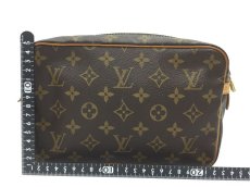 Photo2: Auth Louis Vuitton Monogram Compiegne 23 Clutch Bag JUNK Pocket 2C30010n" (2)