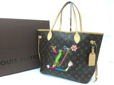 Photo1: LOUIS VUITTON monogram MURAKAMI Limited Neverfull  MM Shoulder bag 2D060010n" (1)