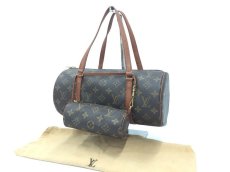 Photo1: Auth Louis Vuitton Monogram Papillon 30 hand bag with Mini Pouch 2D060020n" (1)