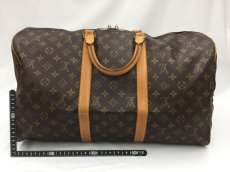 Photo2: Auth Louis Vuitton Monogram Keepall 50 Travel Hand Bag 2D060030n" (2)