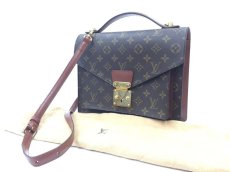 Photo1: Auth Louis Vuitton Monogram Monceau 2way Briefcase Shoulder Hand Bag 2D200090n" (1)