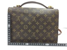 Photo2: Auth Louis Vuitton Monogram Monceau 26cm 2way  Shoulder Hand Bag 2D200100n" (2)