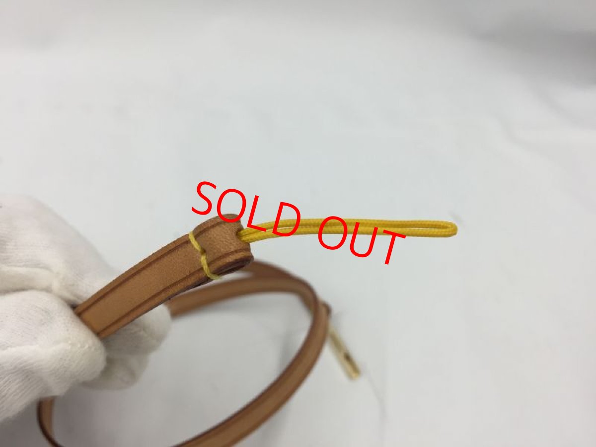 Photo4: Auth Louis Vuitton Leather Neck Strap Phone strap accessories 2D200130n" (4)