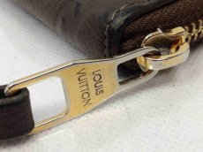 Photo4: Authentic Louis Vuitton Anne Plat cement zippy wallet Leather Brown 6D260360# (4)
