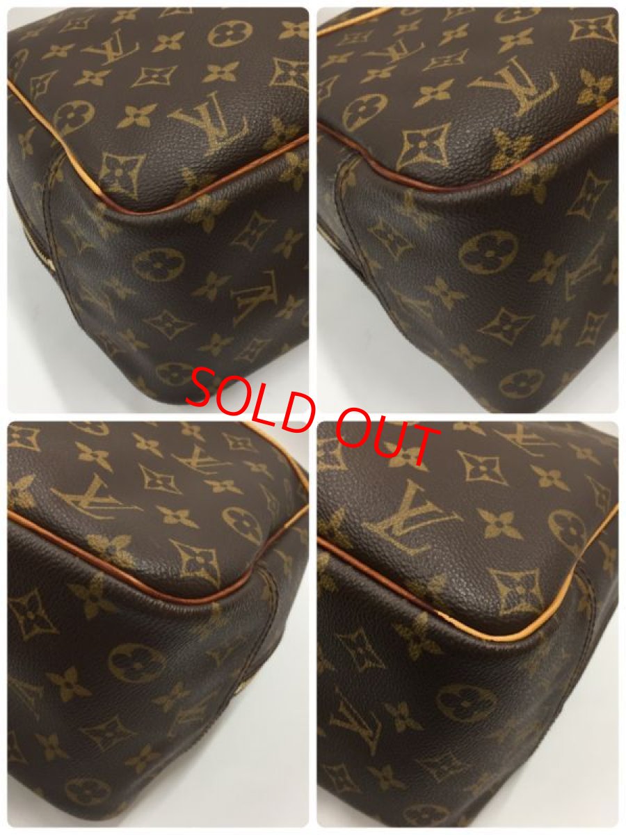 Photo9: Auth LOUIS VUITTON Vintage Monogram Deauville Hand Bag 2E180010n" (9)