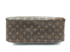 Photo3: Auth LOUIS VUITTON Vintage Monogram Deauville Hand Bag 2E180010n" (3)