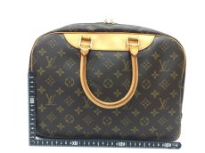 Photo2: Auth LOUIS VUITTON Vintage Monogram Deauville Hand Bag 2E180010n" (2)