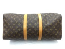 Photo3: LOUIS VUITTON Monogram Keepall 45 Travel Hand Bag No strap 2E250020n" (3)